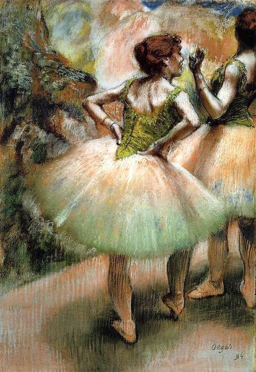 Edgar Degas Dancers, Pink and Green I